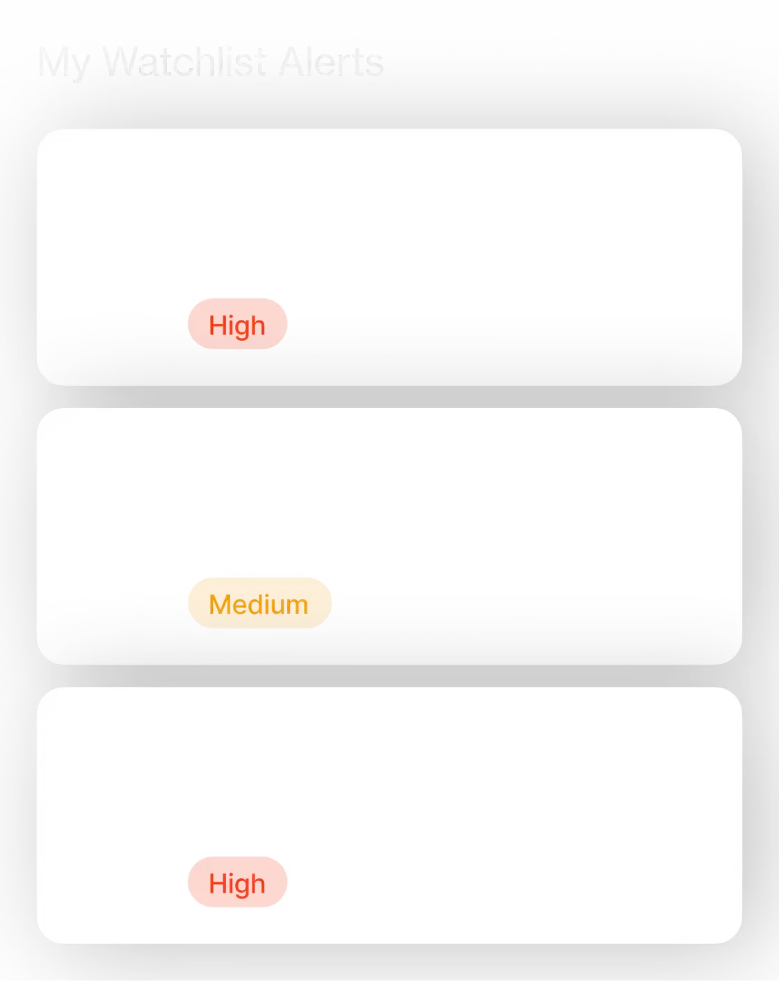 Watchlist Immediate Bitwave